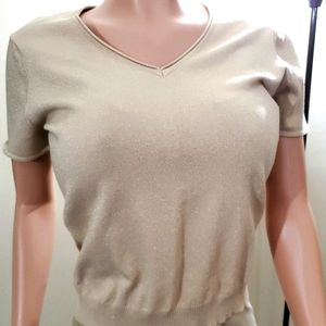Gold Shimmery Top